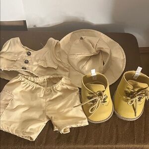 Safari guide build a bear/bear factory outfit